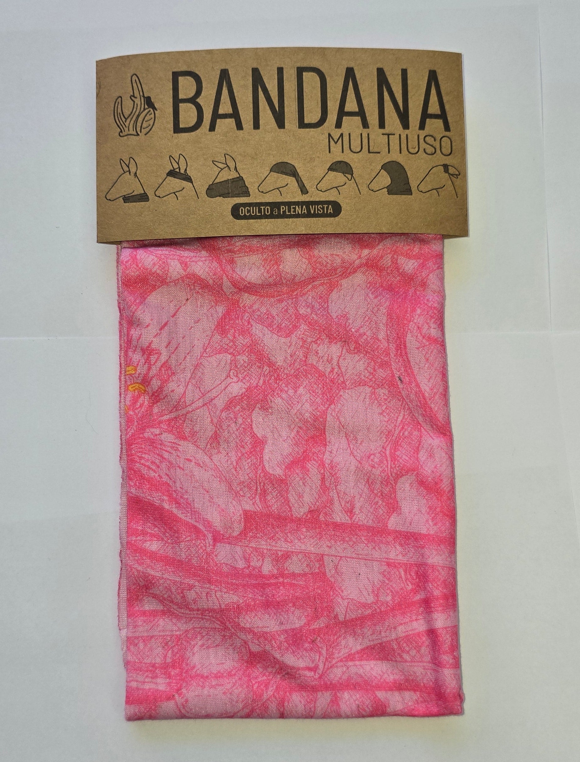 Bandana flores de Chile
