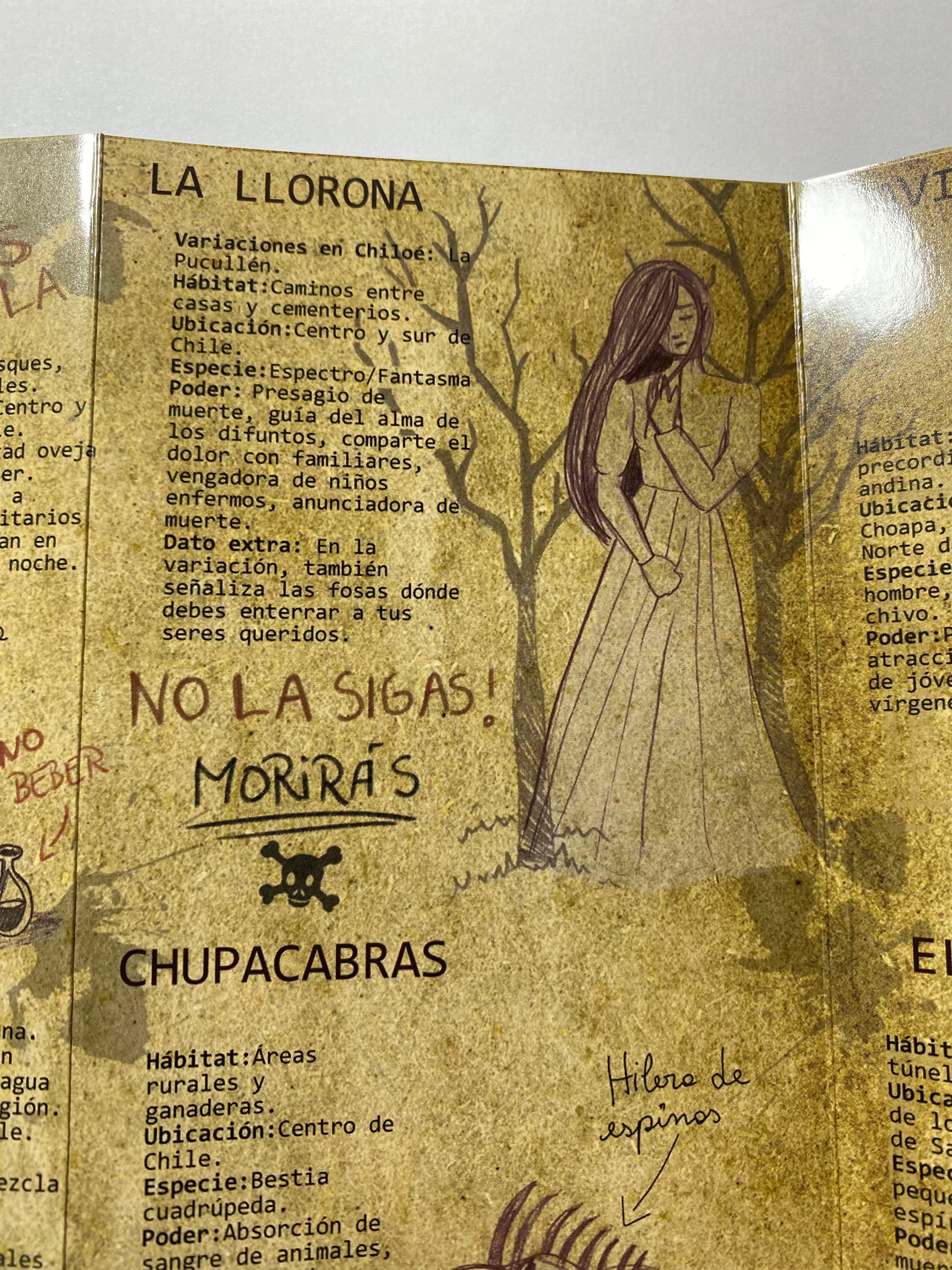 Bitácora de Criaturas de Chile