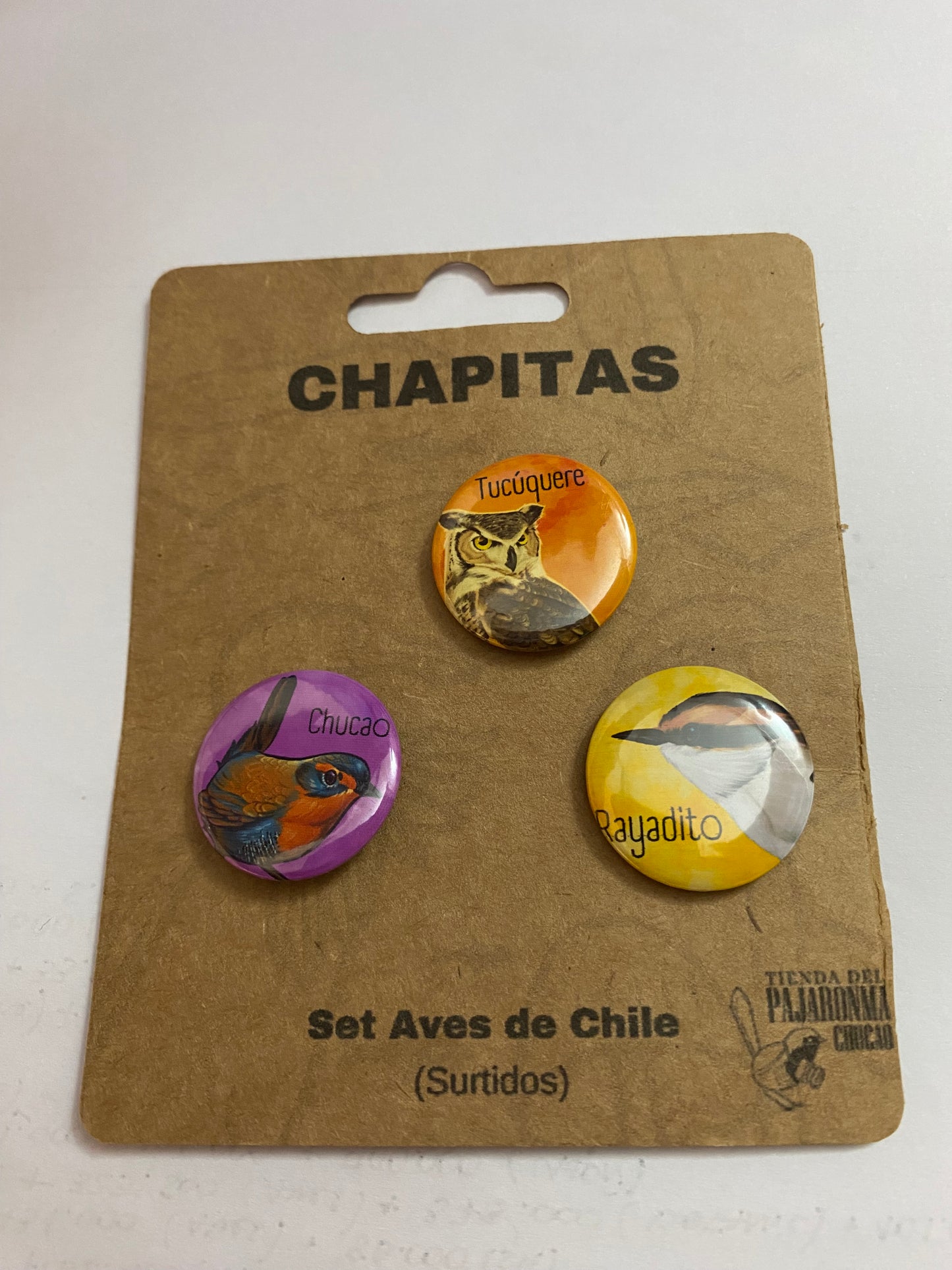 Chapitas de aves