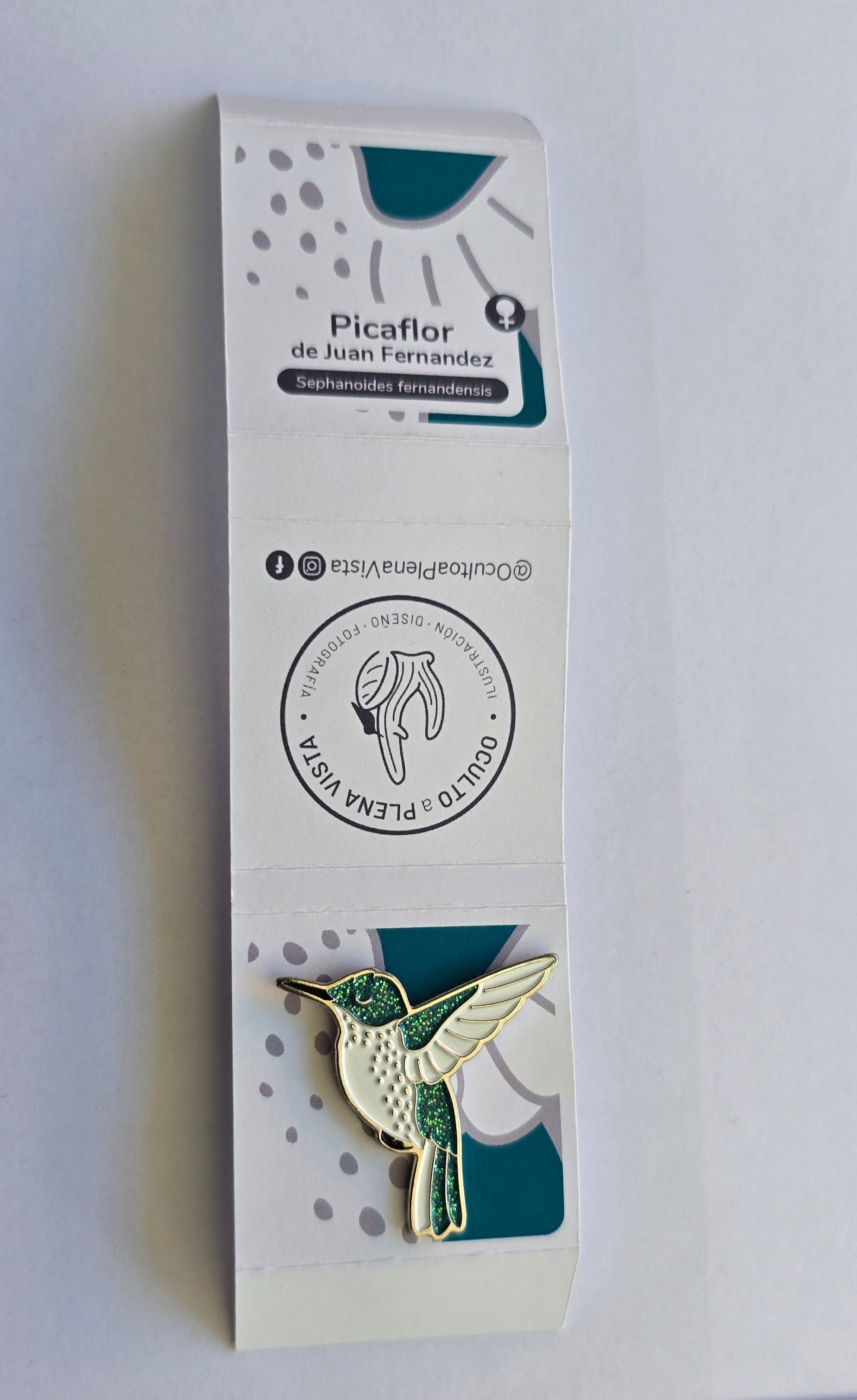 Pin picaflor de juan Fernández