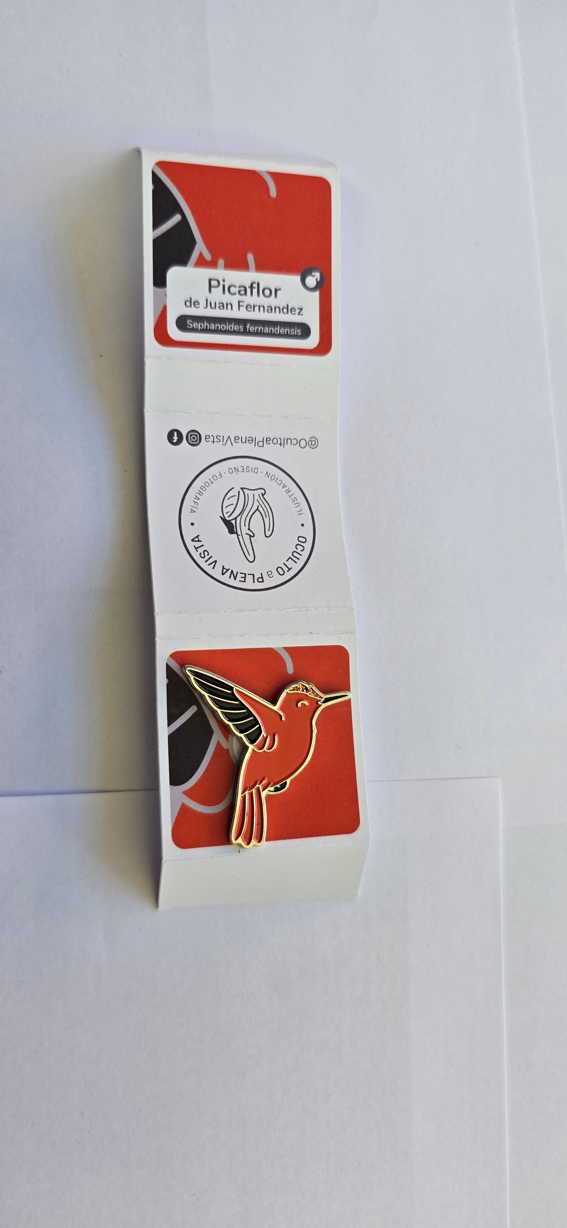 Pin picaflor Juan Fernández