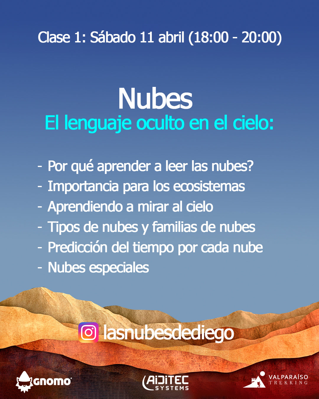 clase 1 curso: NUBES