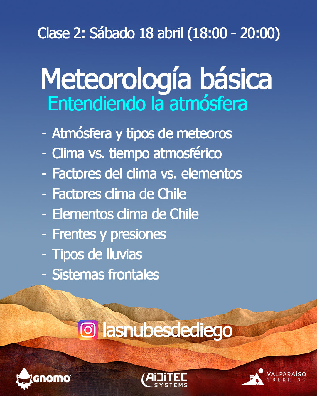 Valparaiso trekking