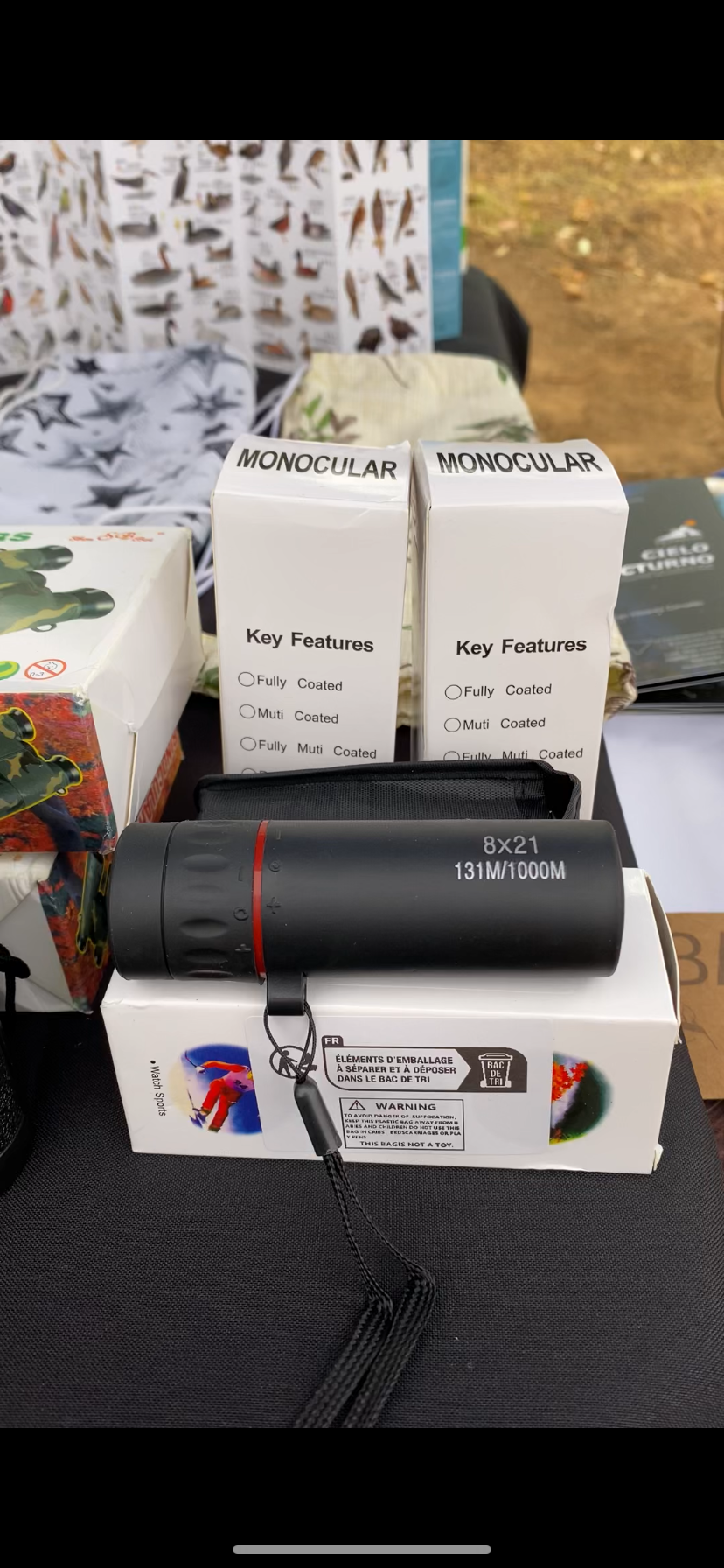 Monocular 8 x 21