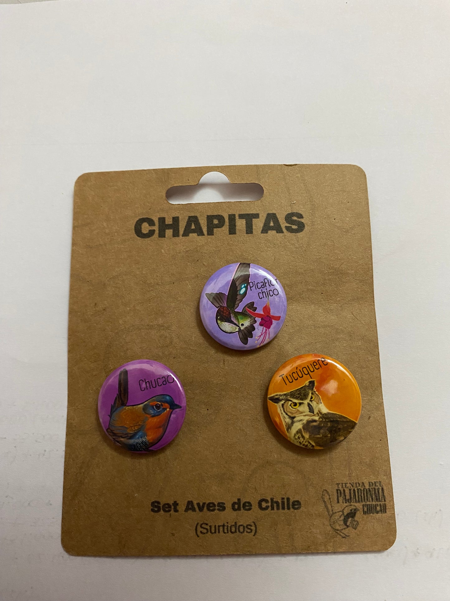 Chapitas de aves