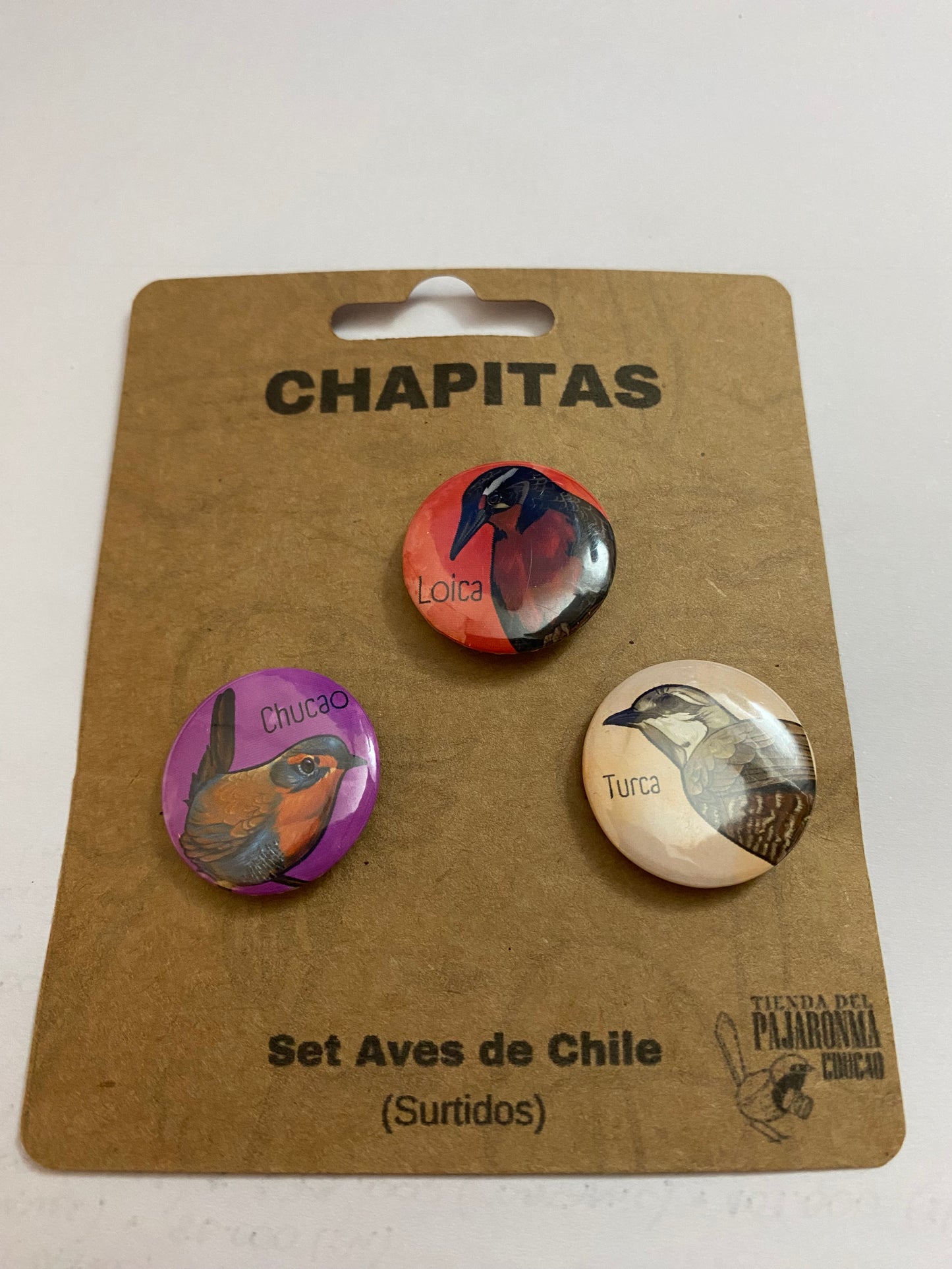 Chapitas de aves