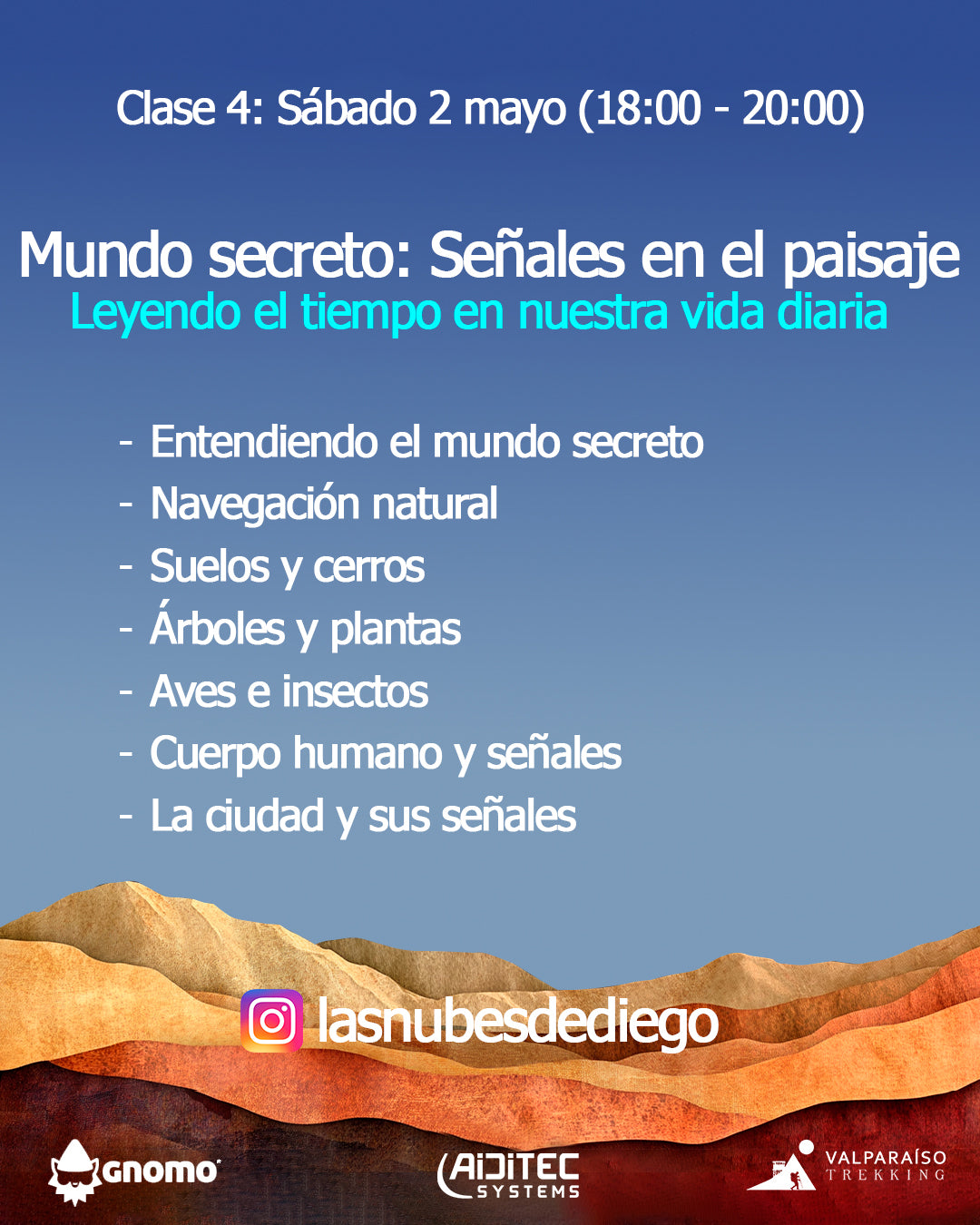 clase 4 curso: Mundo secreto, leyendo nuestro paisaje