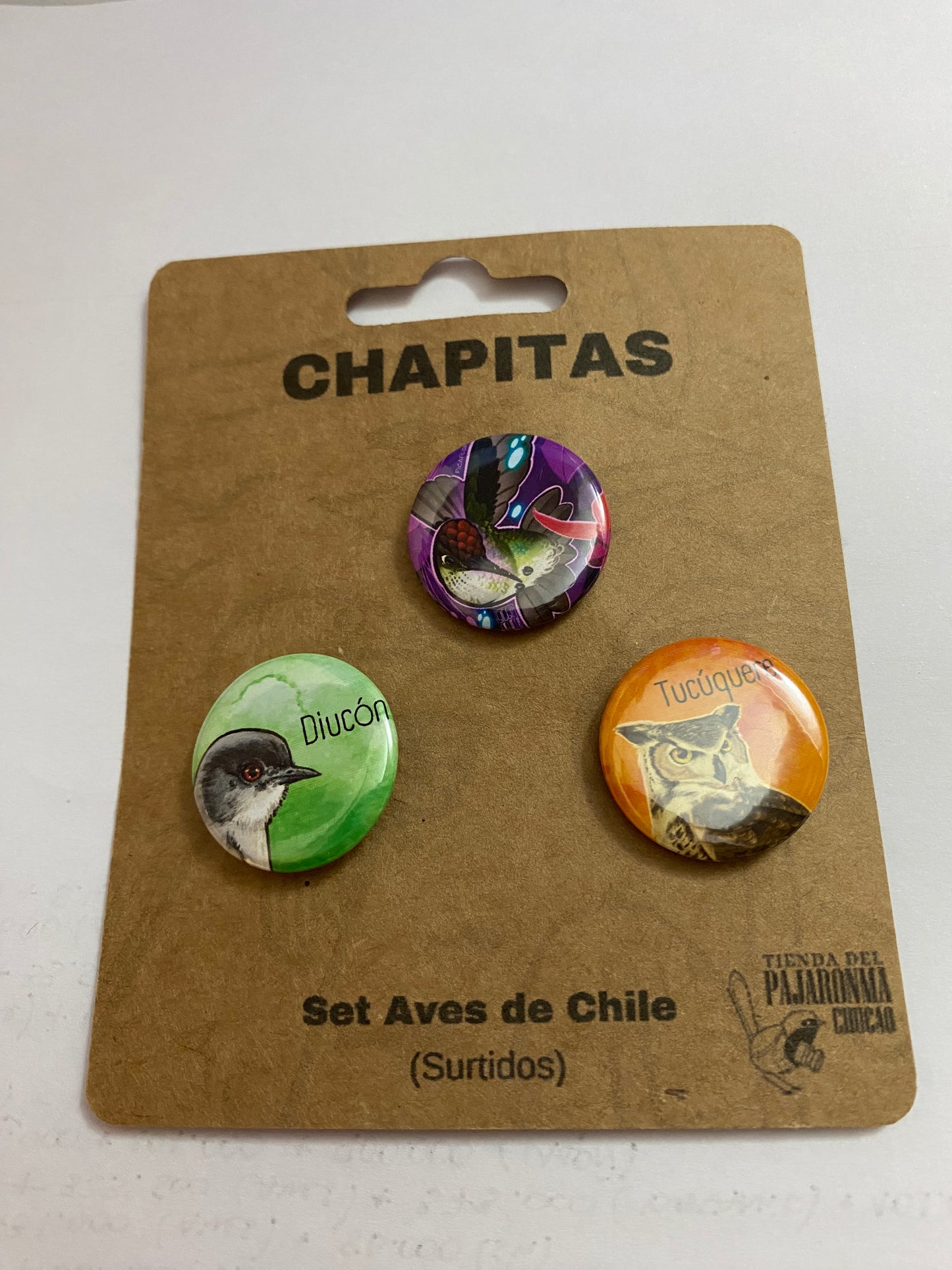 Chapitas de aves