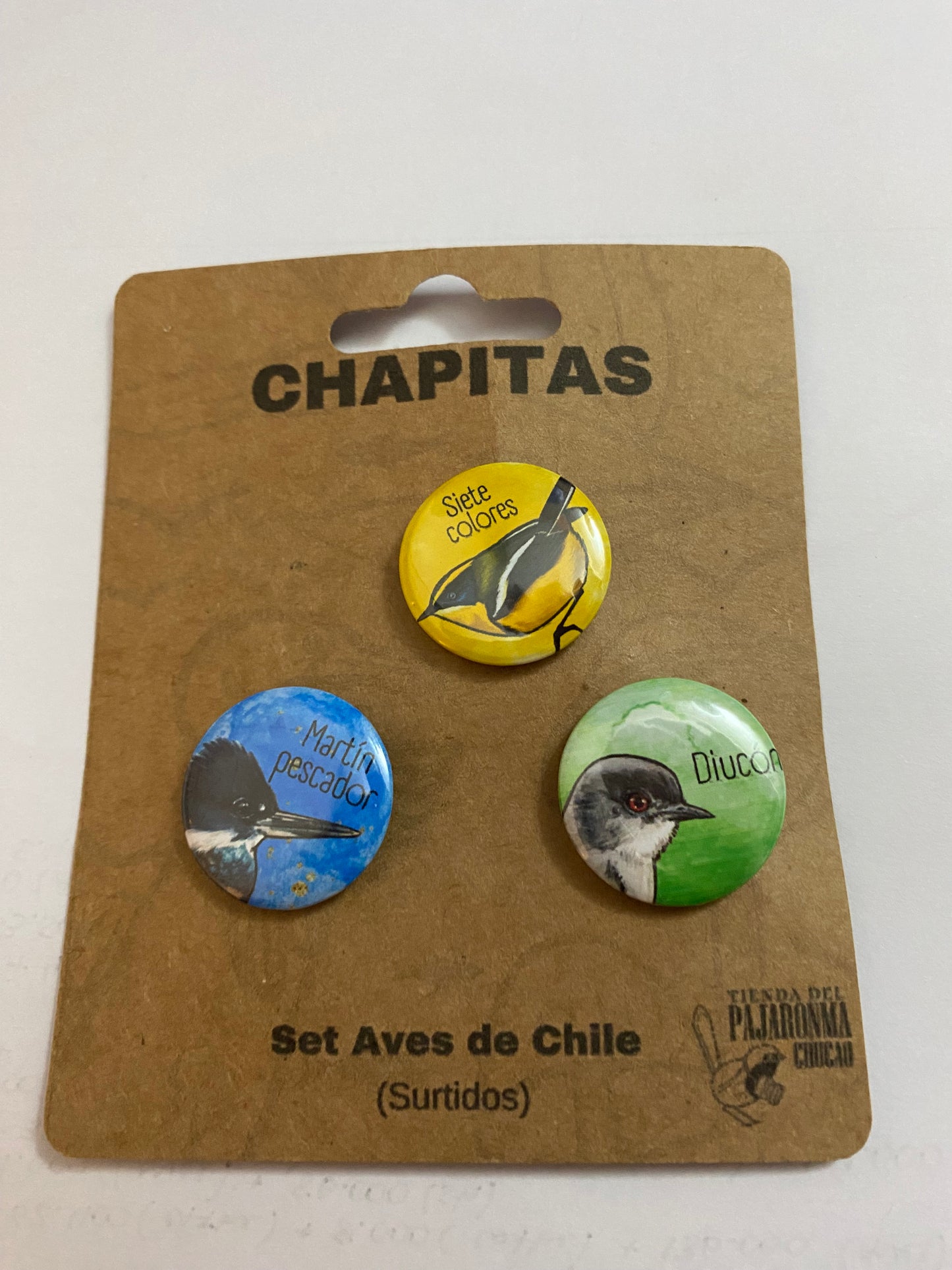 Chapitas de aves