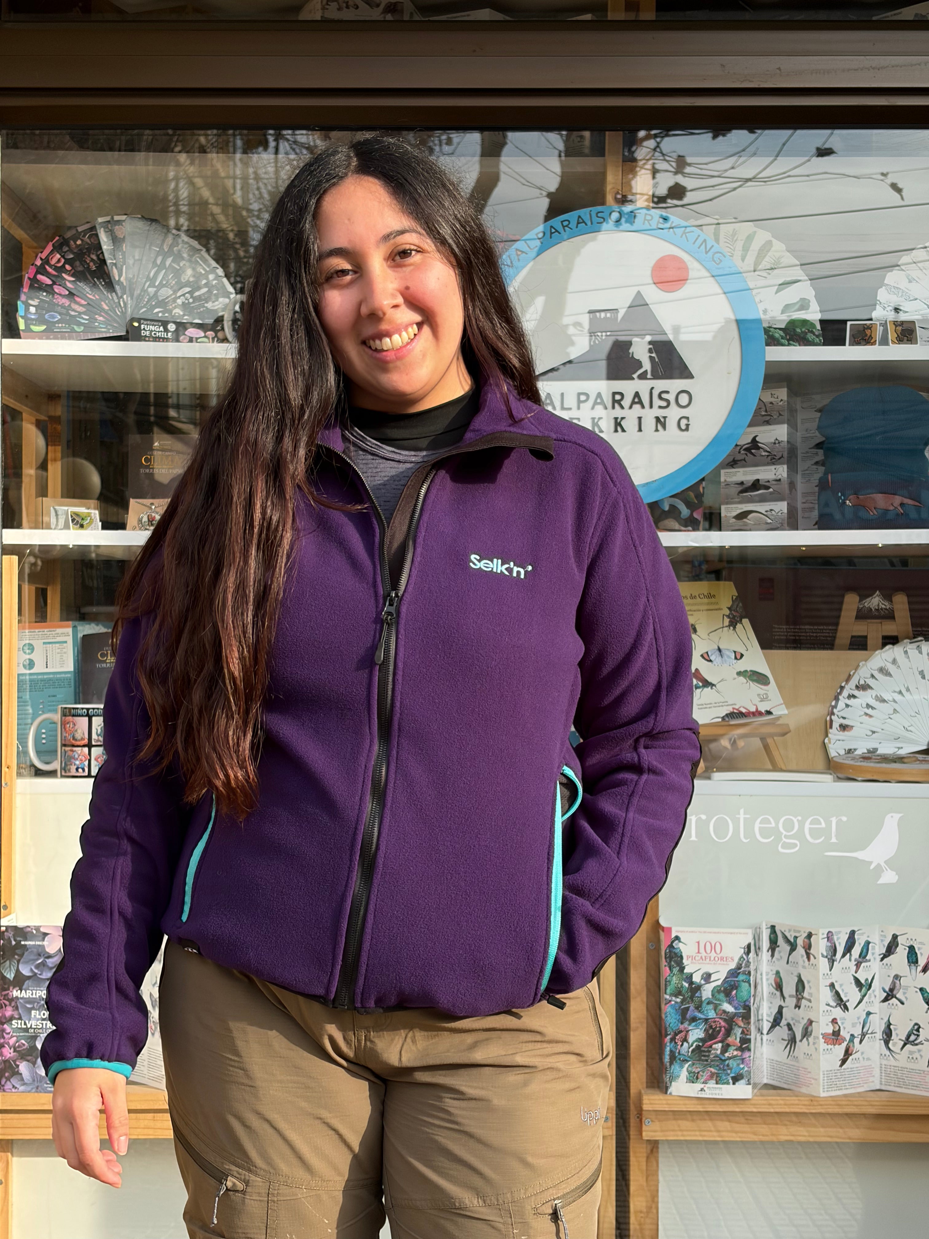 Chaqueta de polar TMF'200 Modelo mujer