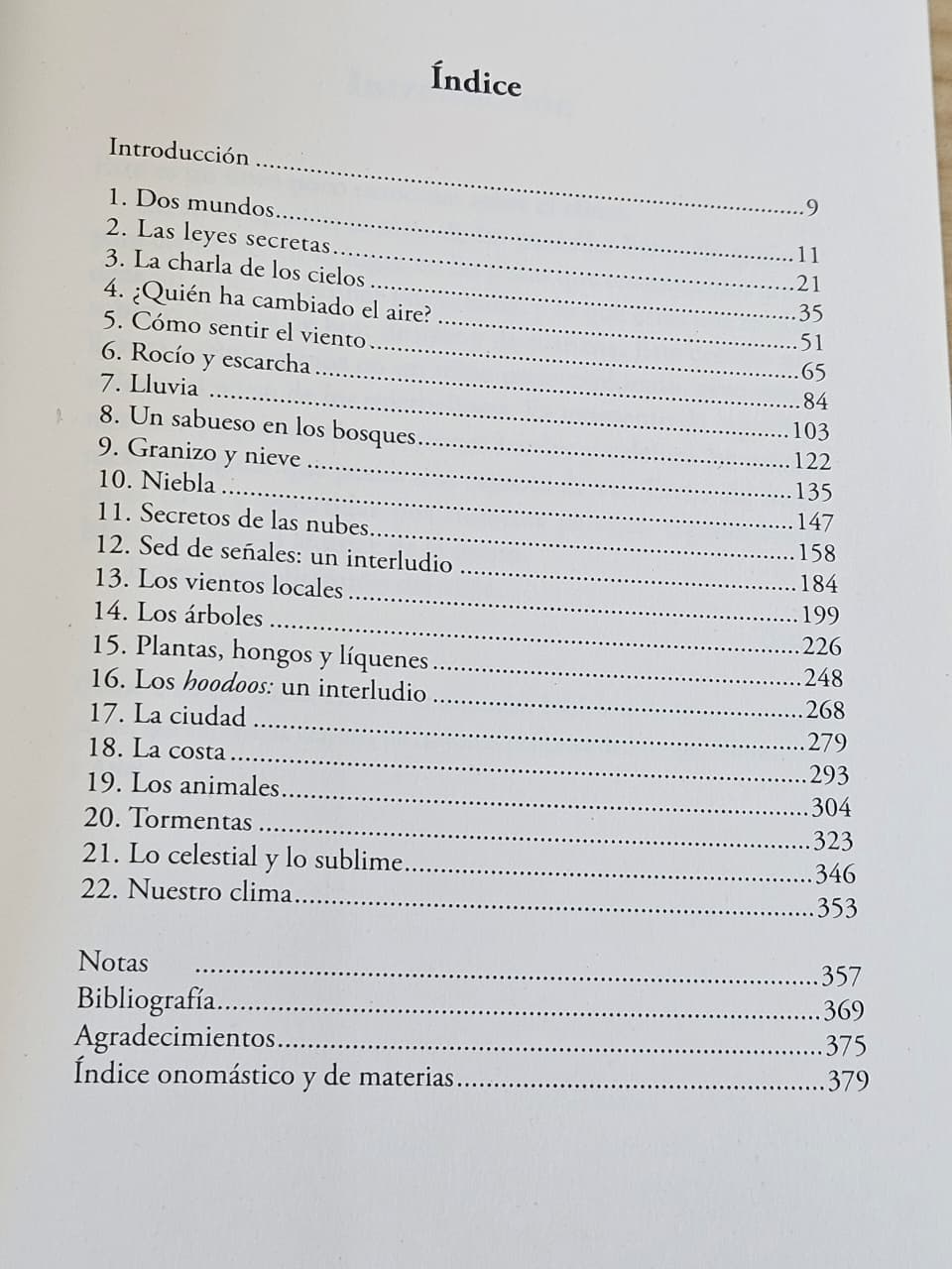 El Mundo Secreto del Clima
