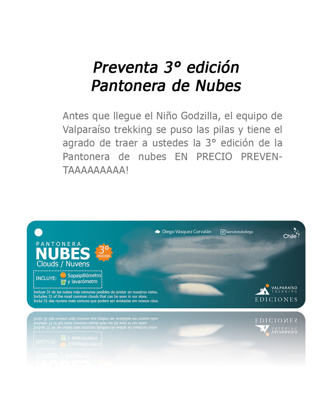 Preventa Pantonera de nubes 3° edición