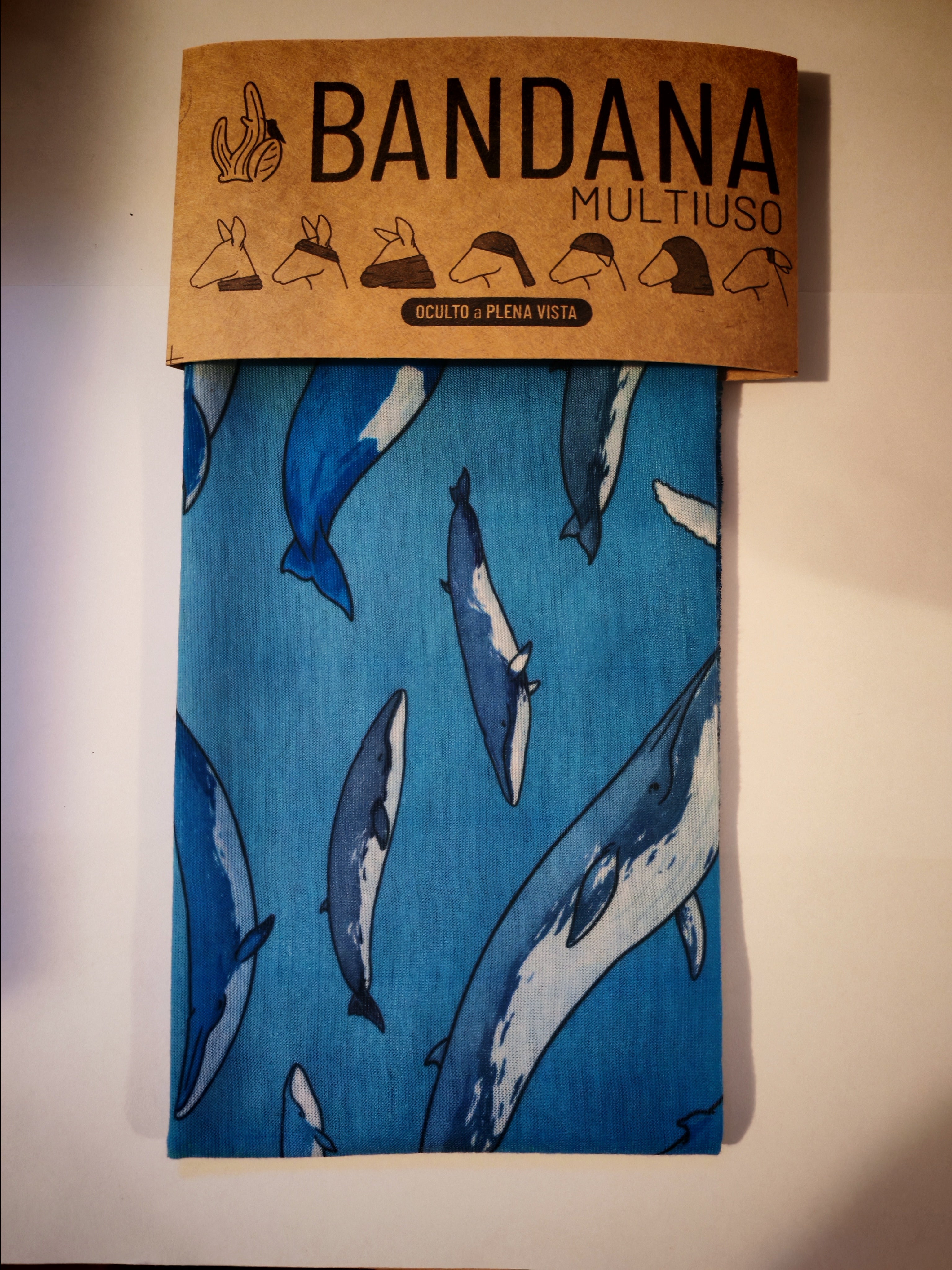 Bandana ballenas