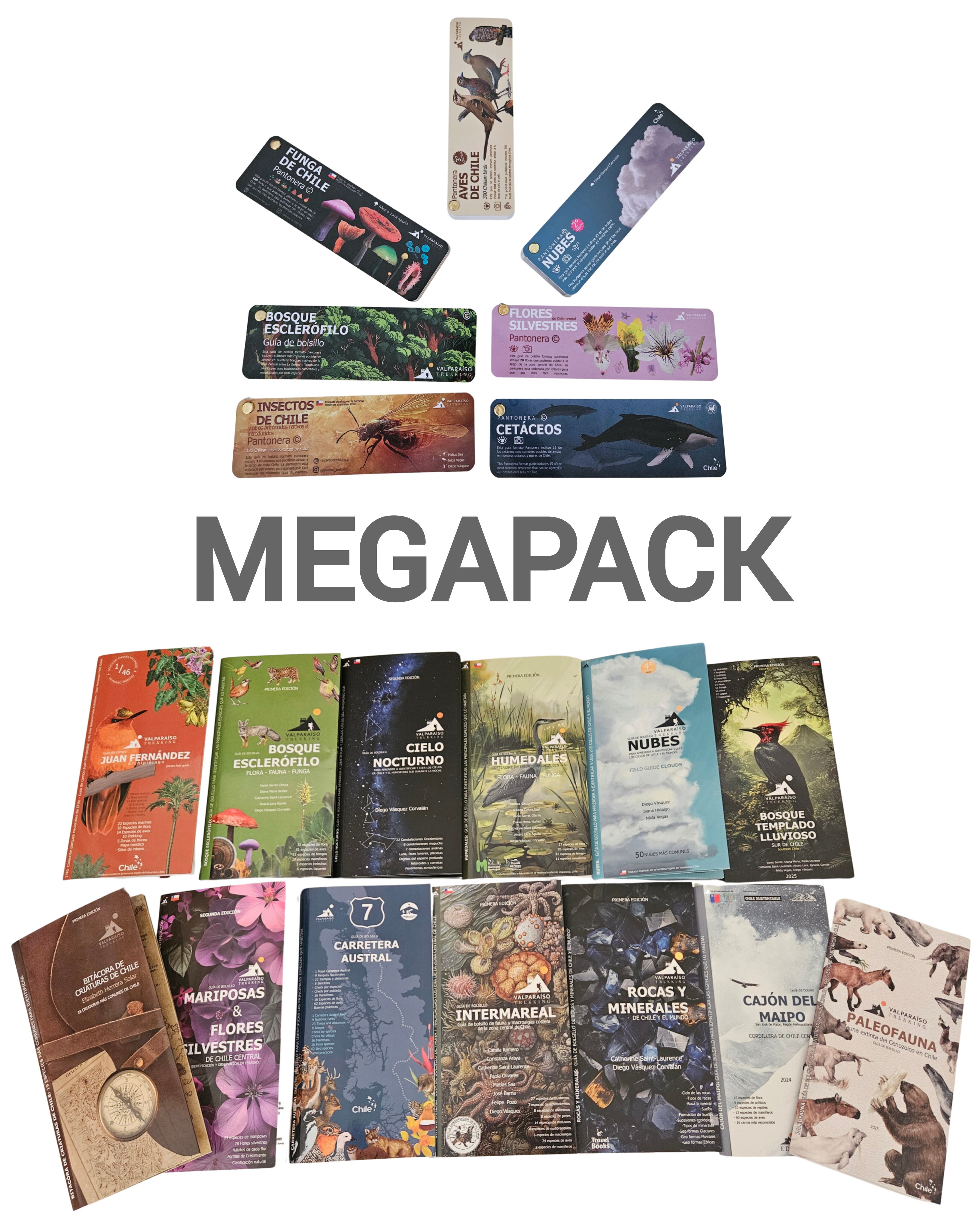 (20 guías ) MEGAPACK valparaíso trekking 2025